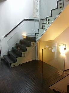 Frameless Glass Stair Railing