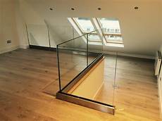 Glass Landing Banister