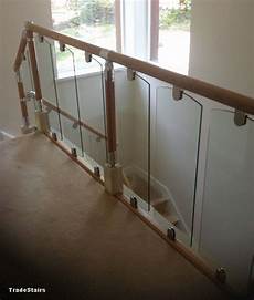 Glass Landing Banister
