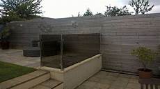 Grey Tinted Glass Balustrade