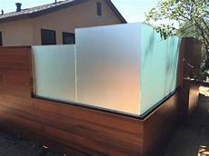 Obscure Glass Balustrade