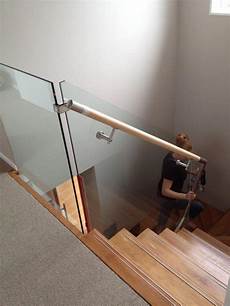 Wooden Glass Balustrade